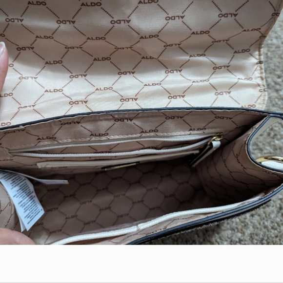 Aldo White and Gold Bag Women - Picture 3 of 6